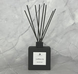 CARIBBEAN SEA REED DIFFUSER MATTE BLACK SQUARE BOTTLE