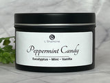 PEPPERMINT CANDY CANDLE