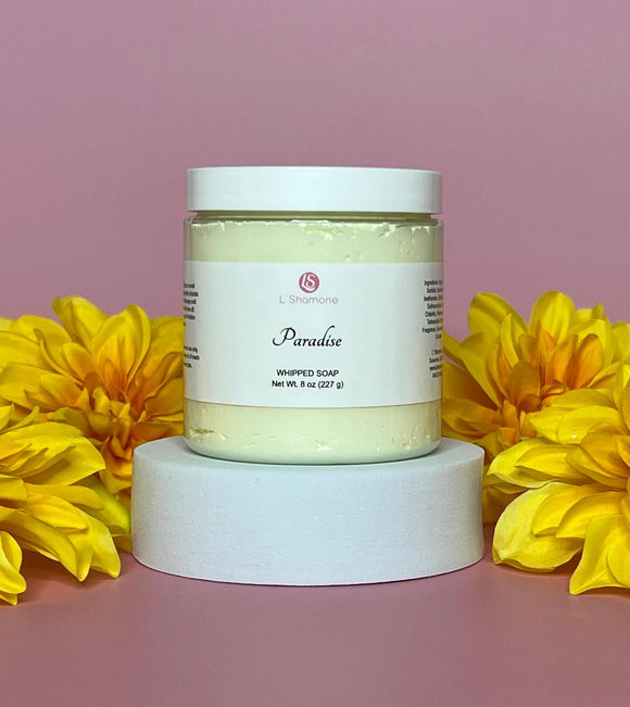 PARADISE WHIPPED SOAP