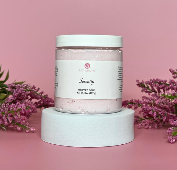 SERENITY WHIPPED SOAP