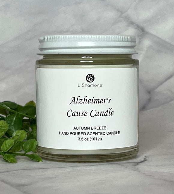 ALZHEIMER'S CAUSE CANDLE