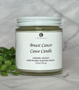 BREAST CANCER CAUSE CANDLE