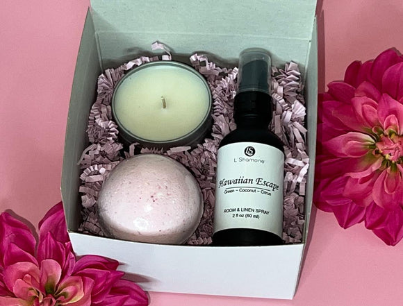 HAWAIIAN ESCAPE ROOM SPRAY GIFT BOX